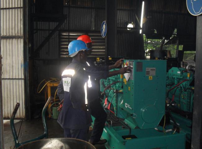 Maintenance groupes électrogènes 