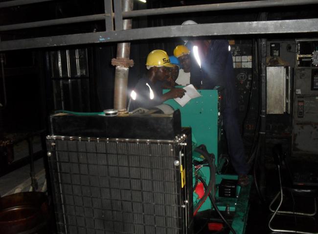 Maintenance groupes électrogènes 